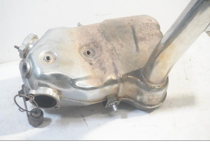 Vänster sida på Ljuddämpare från en BMW R 1100 S -1999 motorcykel.