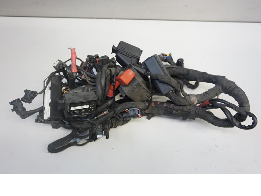 Baksidan på Kabelstam från en BMW R 1200 GSA -2011 motorcykel.