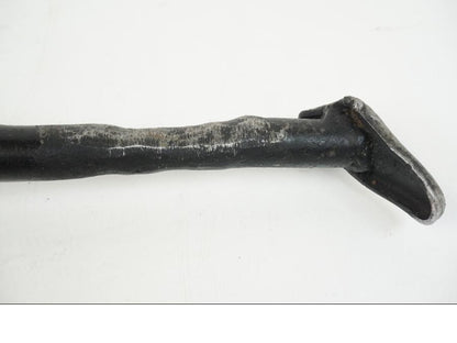 Snett nerifrån på Sidostöd från en Suzuki GSX-R 750 -2001 motorcykel.