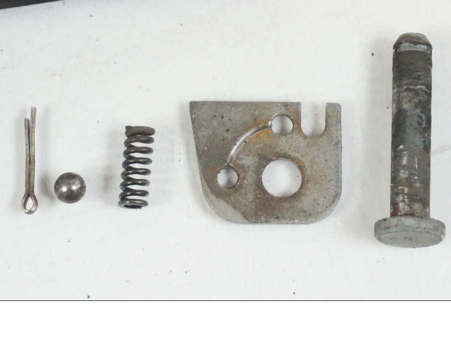 Baksidan på Fotpinne från en BMW F 650 CS -2002 motorcykel.