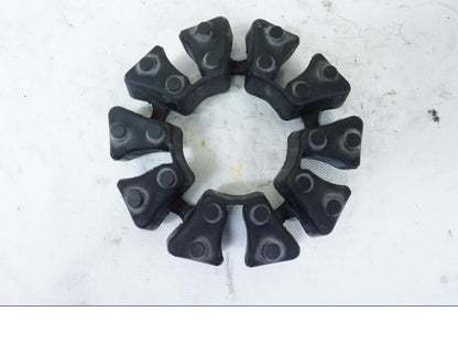 Baksidan på Ryckutjämnare från en Triumph Bonneville -2001 motorcykel.