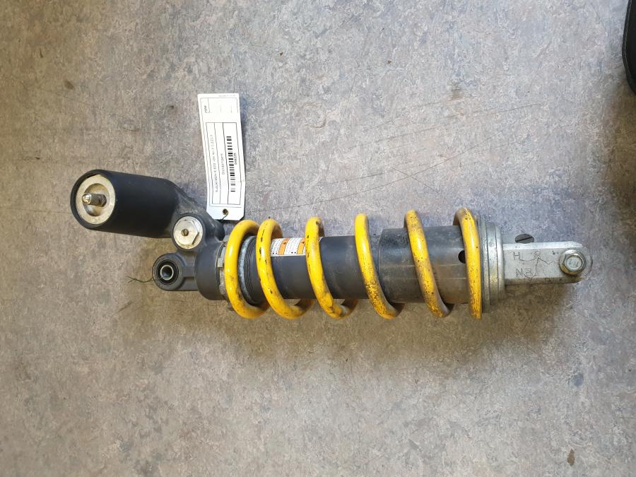 Framsidan på Stötdämpare från en Suzuki GSX-R 600 -2004 motorcykel.