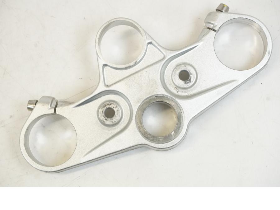 Höger sida på Gaffelkrona från en Aprilia Tuono V4R -2011 motorcykel.