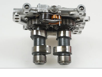 Baksidan på Kamaxel från en H-D Touring Road King FLHR/I -2000 motorcykel.