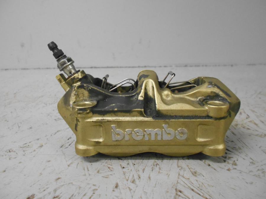 Framsidan på Bromsok från en BMW S 1000 RR -2017 motorcykel.