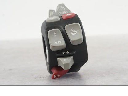 Baksidan på Styrelreglage från en BMW K 1600 GTL -2015 motorcykel.