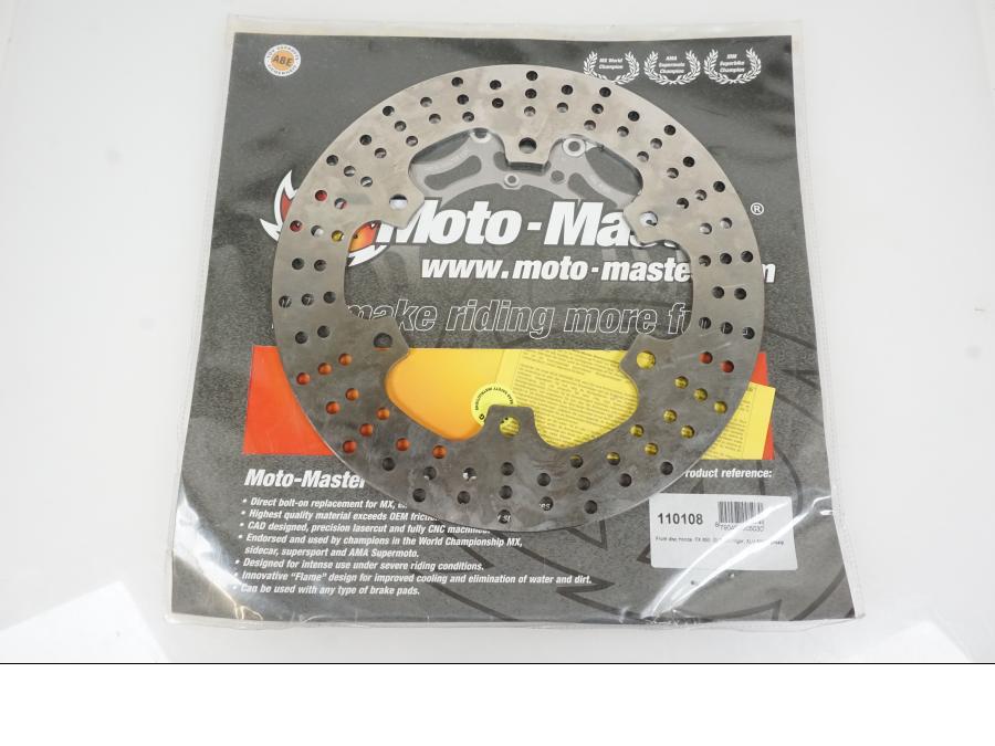 Baksidan på Bromsskiva från en Honda XL 600 V -1996 motorcykel.