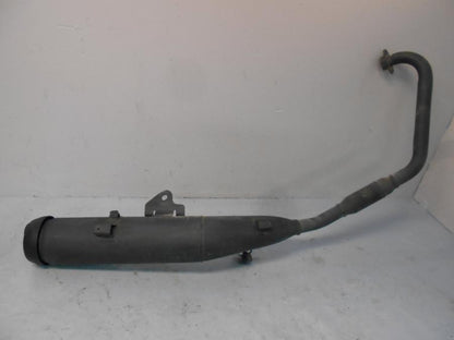 Framsidan på Avgassystem från en Yamaha YS 125 -2017 motorcykel.