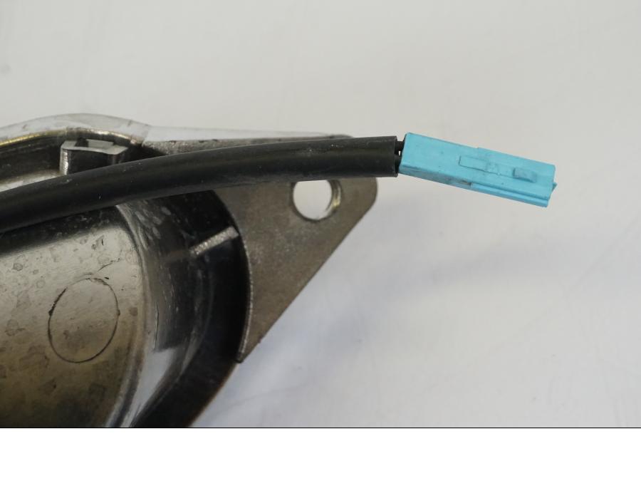 Snett nerifrån på Blinkers från en Honda NT 700 -2008 motorcykel.