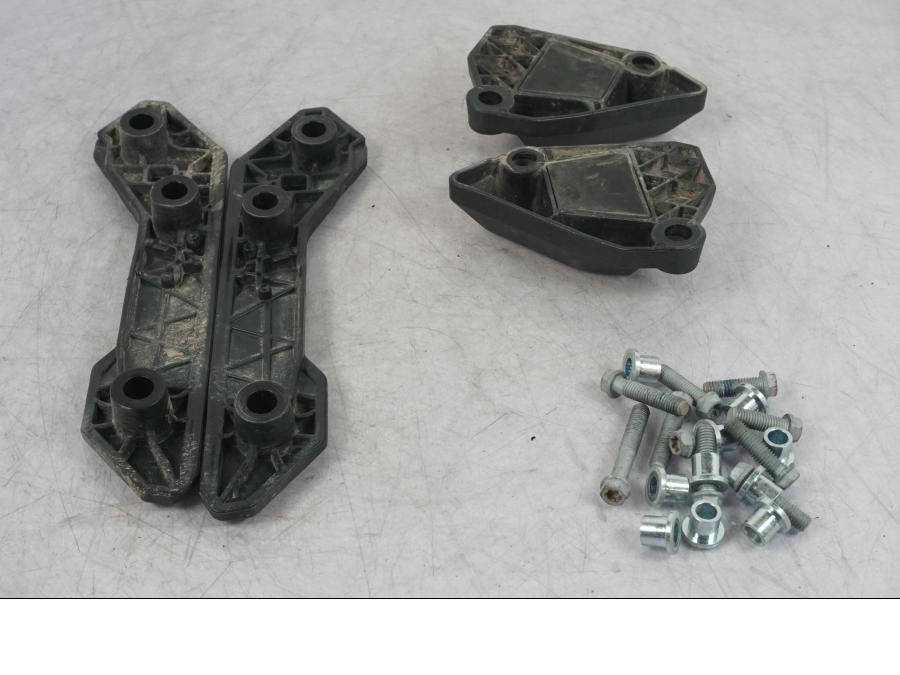 Baksidan på Sidoväskhållare från en KTM 1290 Super Adventure R -2018 motorcykel.