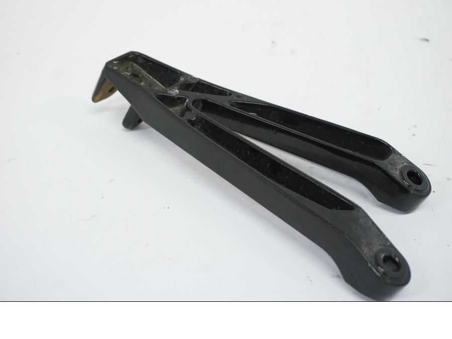 Snett uppifrån på Fotpinnefäste från en Honda CBR 1000 RR -2006 motorcykel.