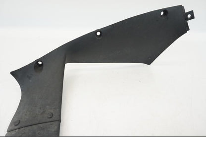 Snett uppifrån på Vattenkylkåpa från en Triumph TT 600 -2002 motorcykel.