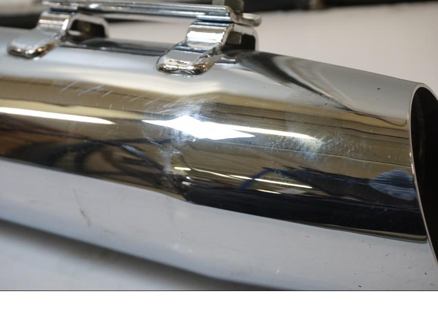 Extrabild1 på Ljuddämpare från en H-D Street Glide FLHX -2015 motorcykel.