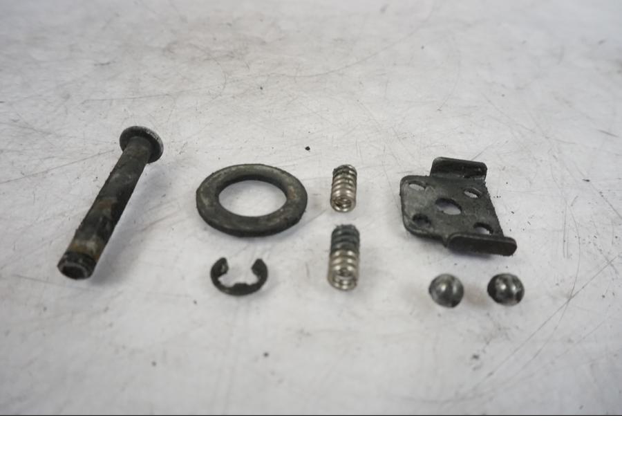 Baksidan på Fotpinne från en Kawasaki ER-6F -2010 motorcykel.