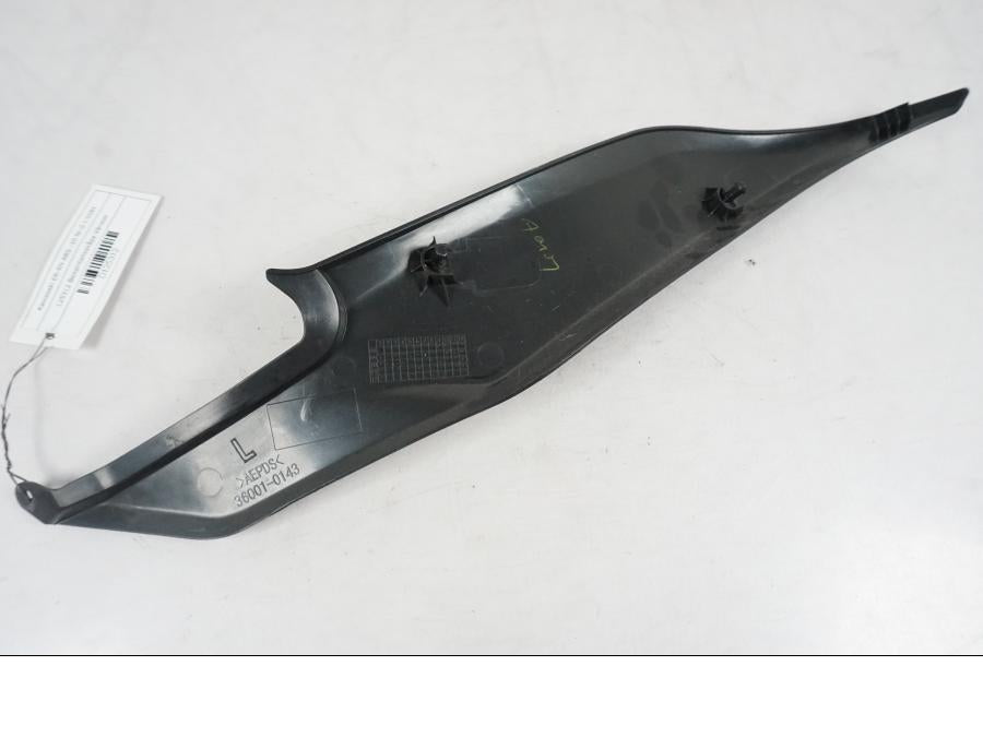 Baksidan på Bensintankskåpa från en Kawasaki ER-6N ABS -2010 motorcykel.