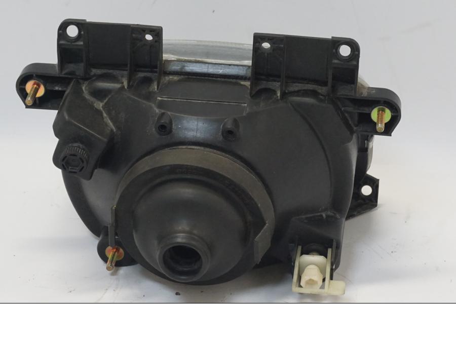 Snett uppifrån på Strålkastare från en BMW R 1150 RS -2004 motorcykel.