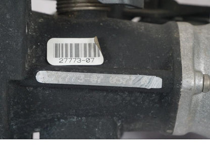 Snett uppifrån på Spjällhus från en H-D Sportster 883 XL -2007 motorcykel.