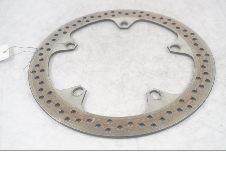Höger sida på Bromsskiva från en BMW K 1200 R -2006 motorcykel.