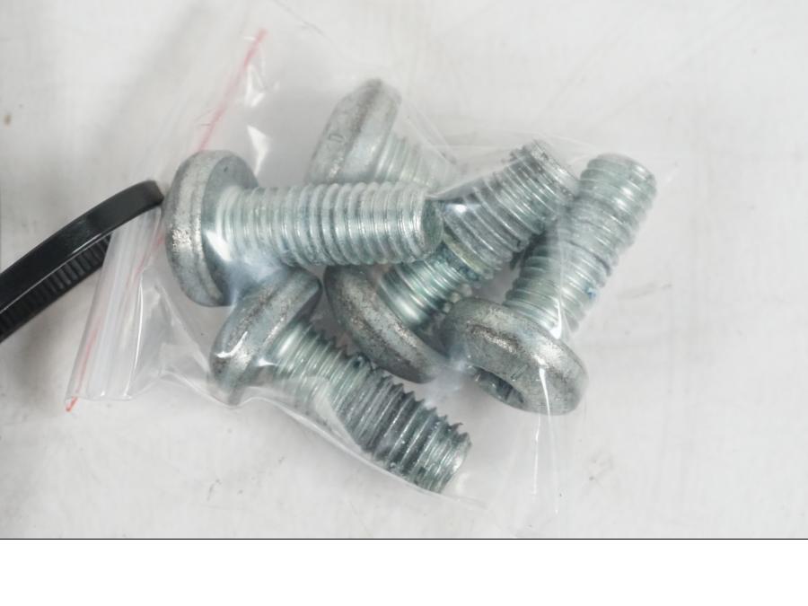 Baksidan på Bromsskiva från en H-D Softail FXCW Rocker -2008 motorcykel.