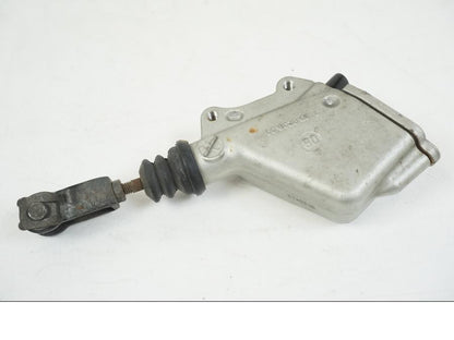 Snett uppifrån på Bromshuvudcylinder från en KTM 990 SM -2009 motorcykel.