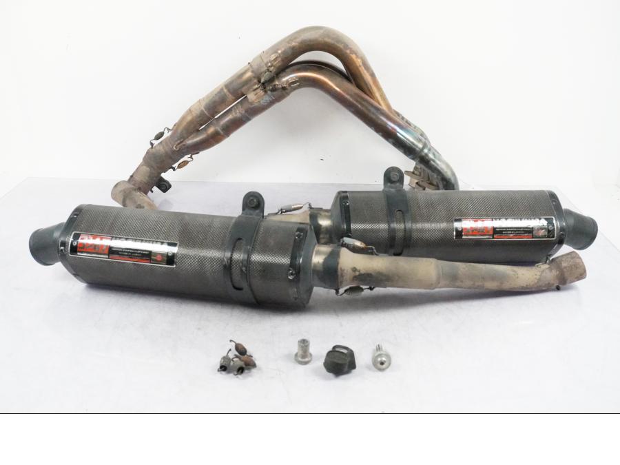 Framsidan på Avgassystem Sport från en Suzuki GSX-R 1000 -2008 motorcykel.