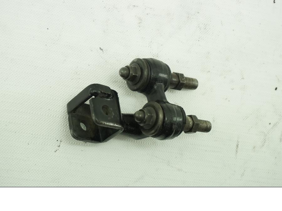 Baksidan på Fotpinnefäste från en Kawasaki Z 750 80-tal -1984 motorcykel.