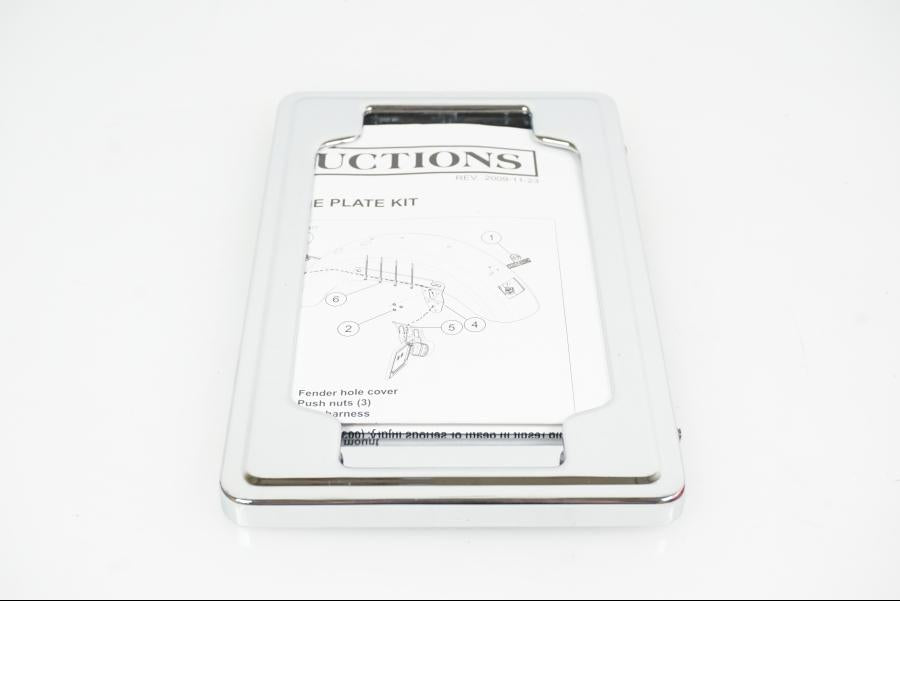 Baksidan på Skylthållare från en H-D FXDB -2017 motorcykel.