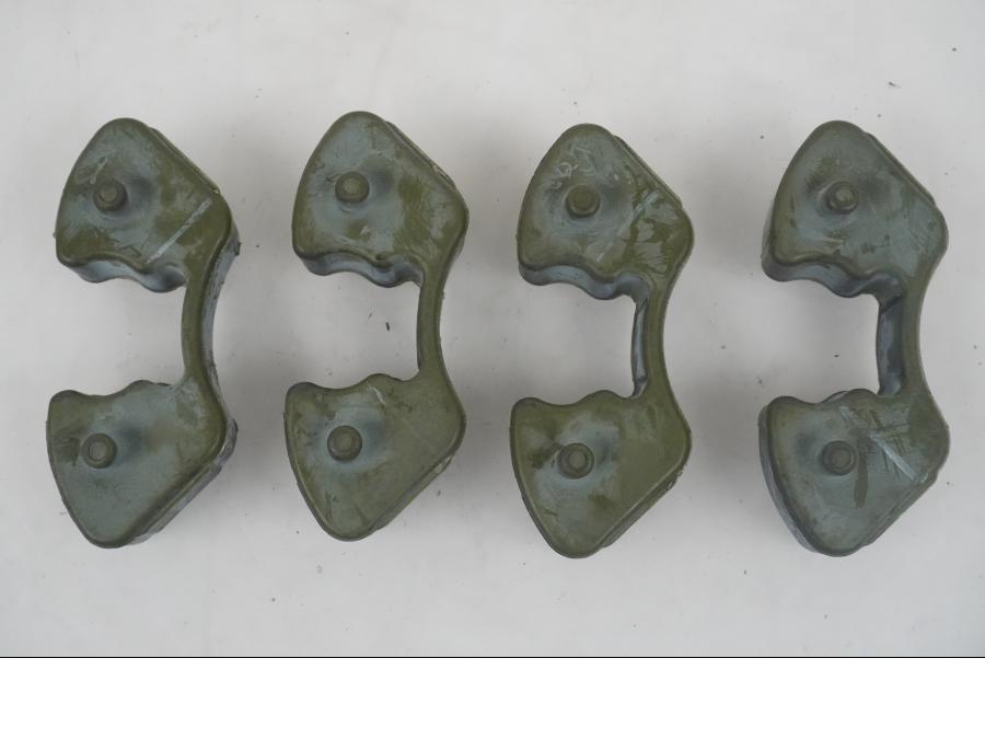 Framsidan på Ryckutjämnare från en Kawasaki Z 1000 -2011 motorcykel.