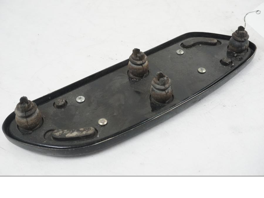 Höger sida på Fotplatta från en H-D Street Glide FLHX -2012 motorcykel.