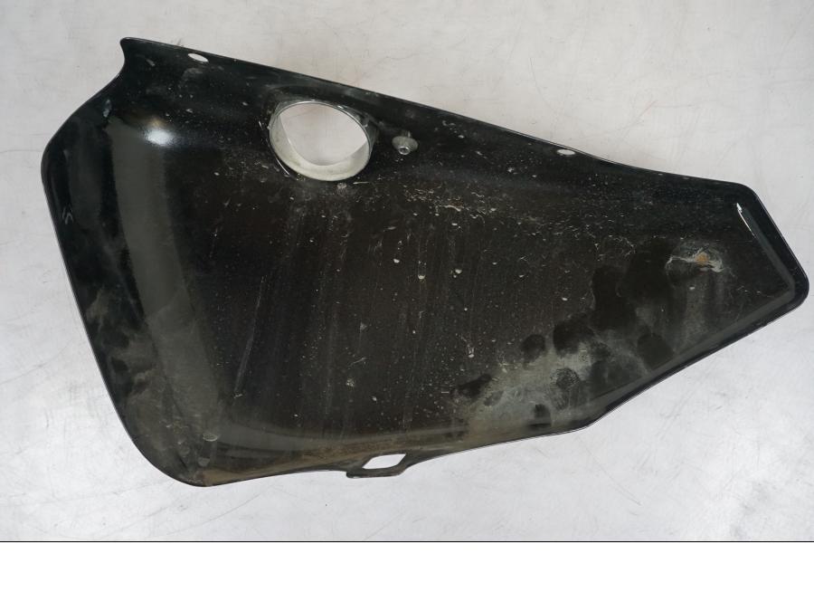 Snett nerifrån på Sidopanel från en H-D Sportster 883 XL -2007 motorcykel.