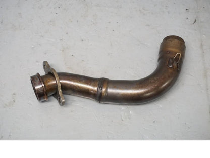 Baksidan på Grenrör från en Aprilia Tuono V4R -2018 motorcykel.