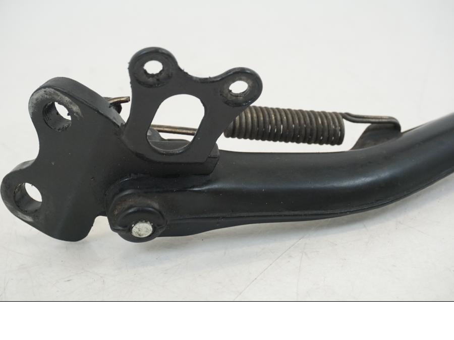 Snett uppifrån på Sidostöd från en Triumph TT 600 -2002 motorcykel.