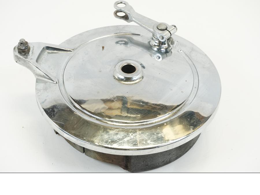 Baksidan på Bromstrumma från en Yamaha XV 750 -1998 motorcykel.