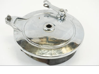 Baksidan på Bromstrumma från en Yamaha XV 750 -1998 motorcykel.