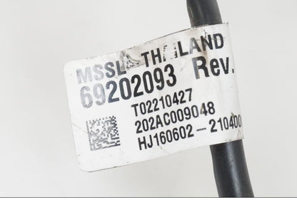 Snett uppifrån på Kablage från en H-D Adventure Pan America Special RA1250S -2021 motorcykel.