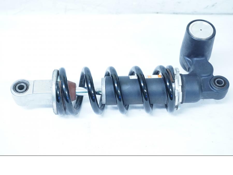 Baksidan på Stötdämpare från en Suzuki GSX-R 1000 -2011 motorcykel.