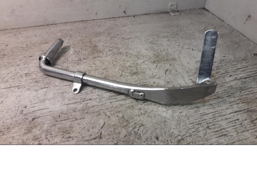 Baksidan på Sidostöd från en H-D Ultra Limited FLHTK -2012 motorcykel.