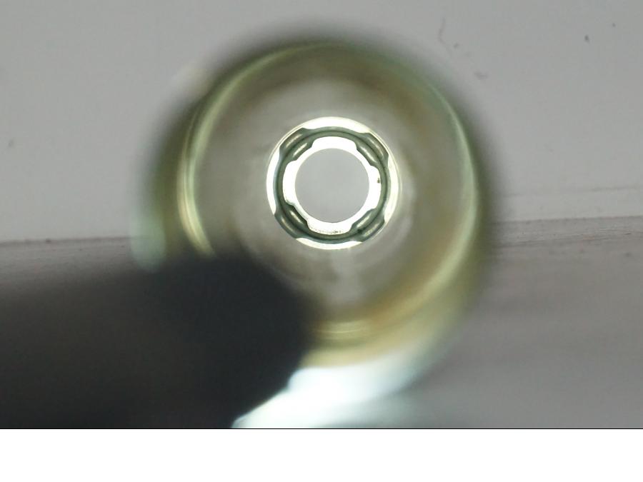 Vänster sida på Gaffelben från en Honda VTR 1000 F -2001 motorcykel.