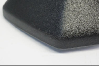 Snett uppifrån på Backspegel från en Kawasaki Ninja 300 -2015 motorcykel.