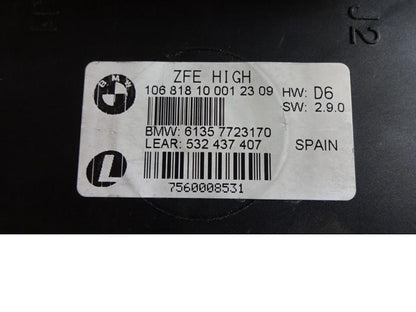 Baksidan på ZFE styrbox från en BMW K 1300 GT -2009 motorcykel.