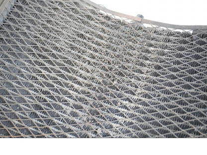 Höger sida på Vattenkyl från en Kawasaki ZZR 1100 -1991 motorcykel.