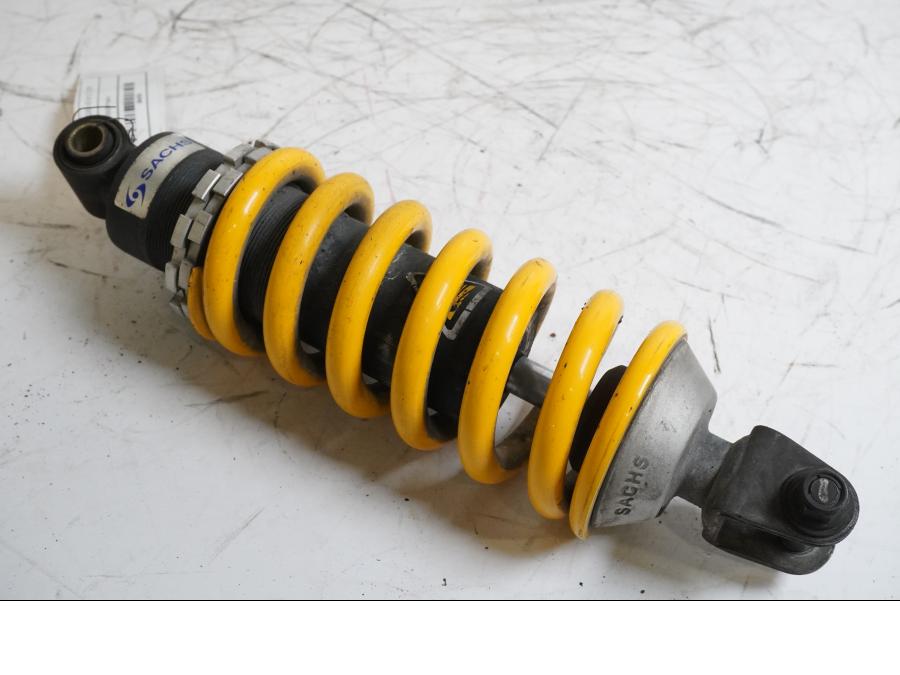 Framsidan på Stötdämpare från en Yamaha BT 1100 -2002 motorcykel.