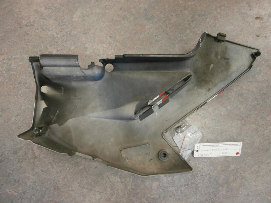 Baksidan på Sidopanel från en Kawasaki ZX-10 -1990 motorcykel.