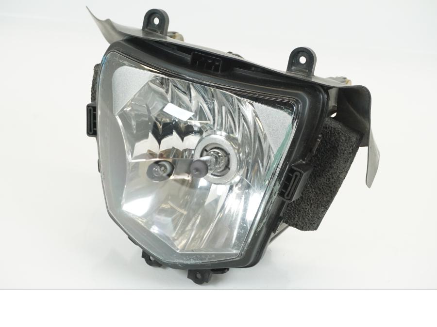 Framsidan på Strålkastare från en Kawasaki KLX 230 -2019 motorcykel.