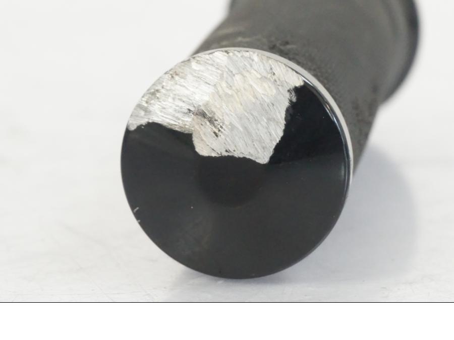 Baksidan på Gasrulle från en H-D Street Glide FLHX -2012 motorcykel.