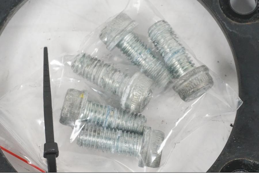 Baksidan på Bromsskiva från en MV Agusta Dragster -2014 motorcykel.