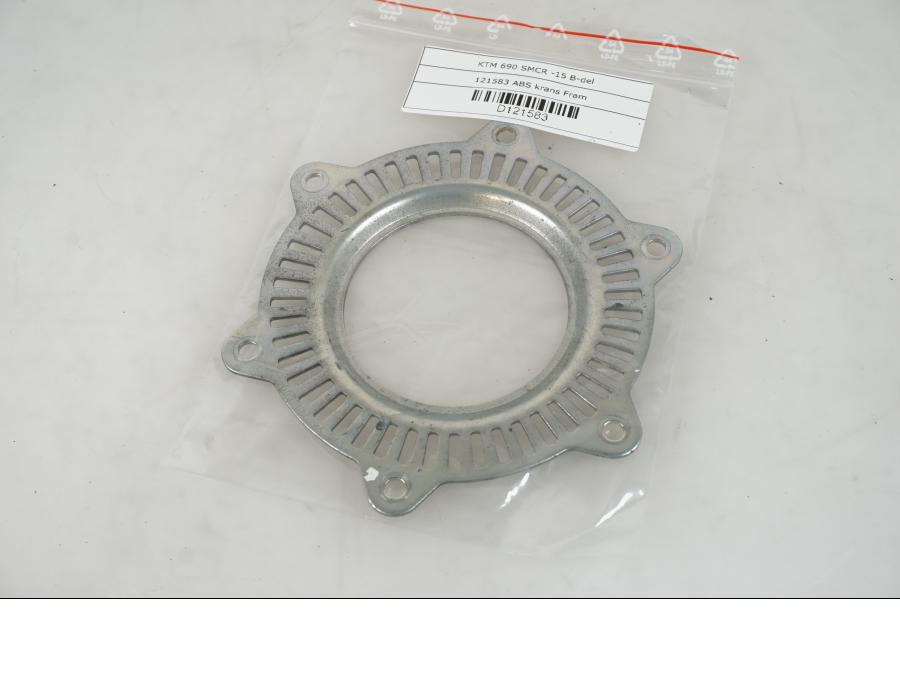 Framsidan på ABS krans från en KTM 690 SMCR -2015 motorcykel.