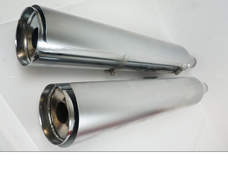 Extrabild3 på Ljuddämpare från en H-D Fat Boy -2018 motorcykel.