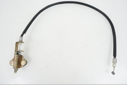 Framsidan på Sadellåsmekanism från en Yamaha XJ 900 -1997 motorcykel.