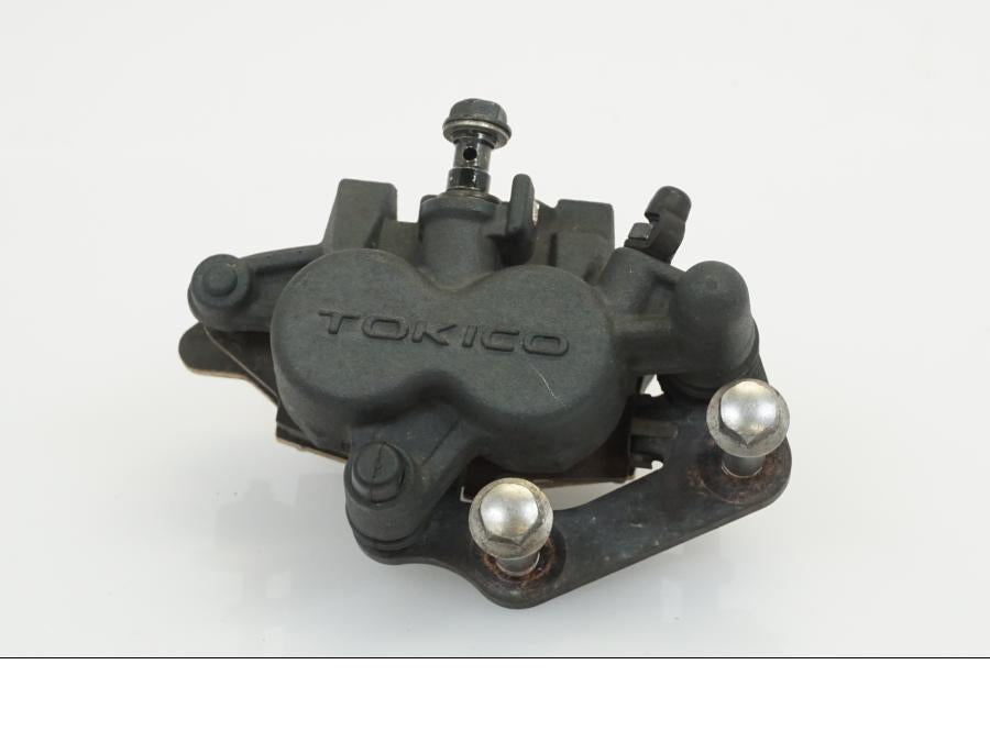 Framsidan på Bromsok från en Kawasaki ER-6N -2009 motorcykel.